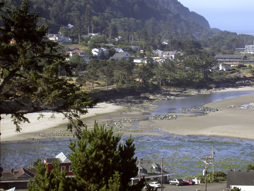 Figure 2. Yachats River estuary.